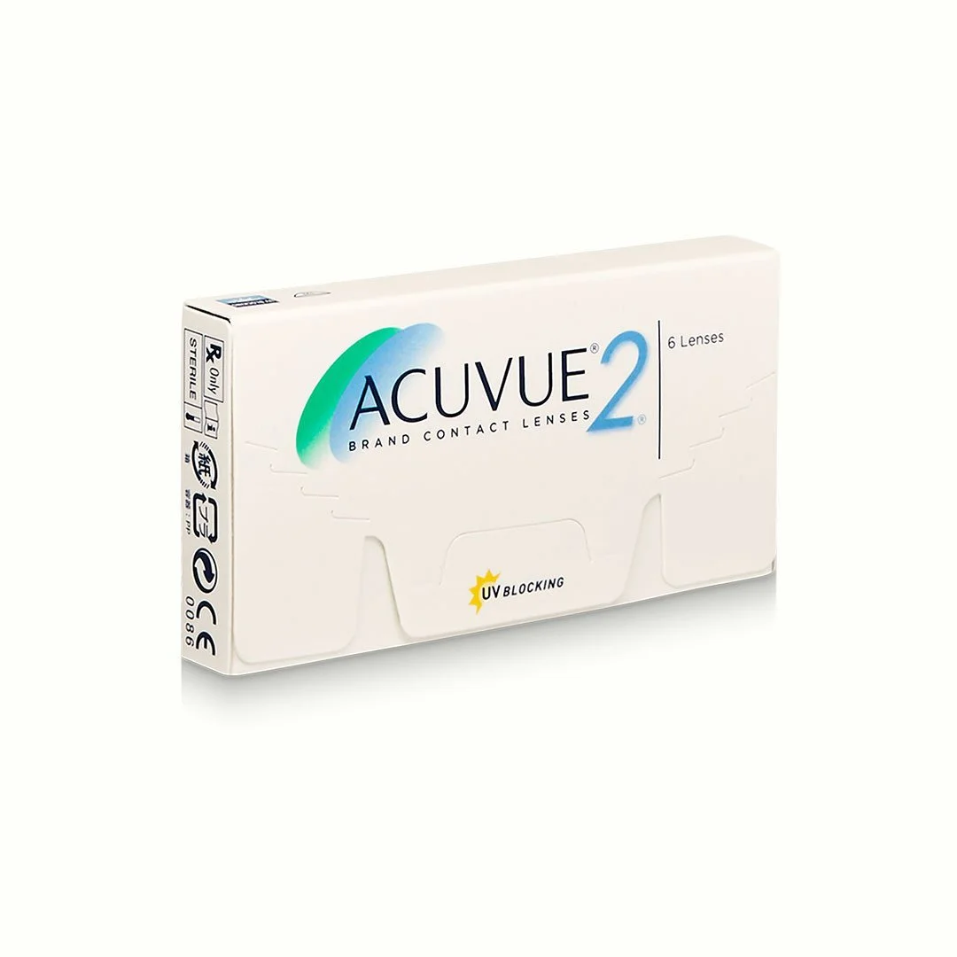 acuvue-2-6-pack.webp Acuvue 2 – Pack of 6 | 2-Week Replacement Contact Lenses - الصورة 1