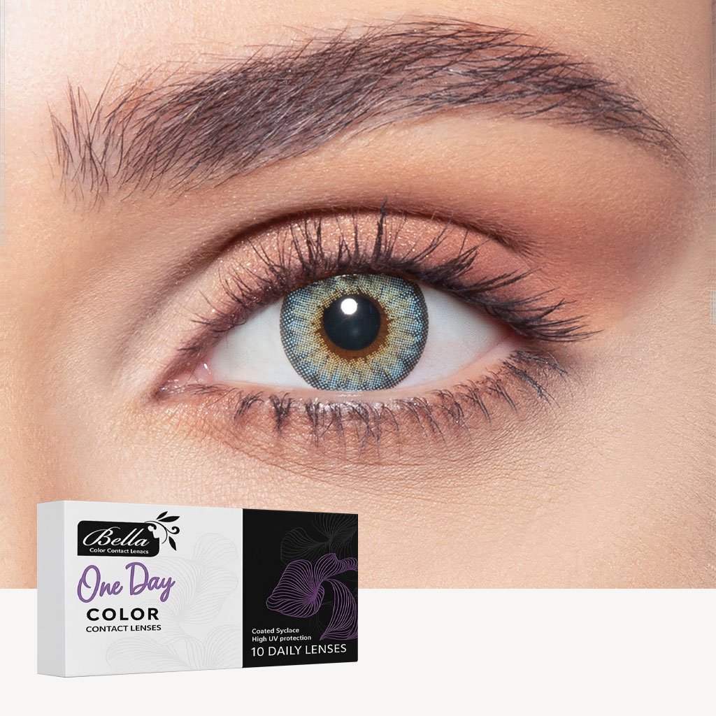 bella-one-day-color-contact-lenses-ocean-blue Daily Contact Lenses - Ocean Blue - الصورة 1