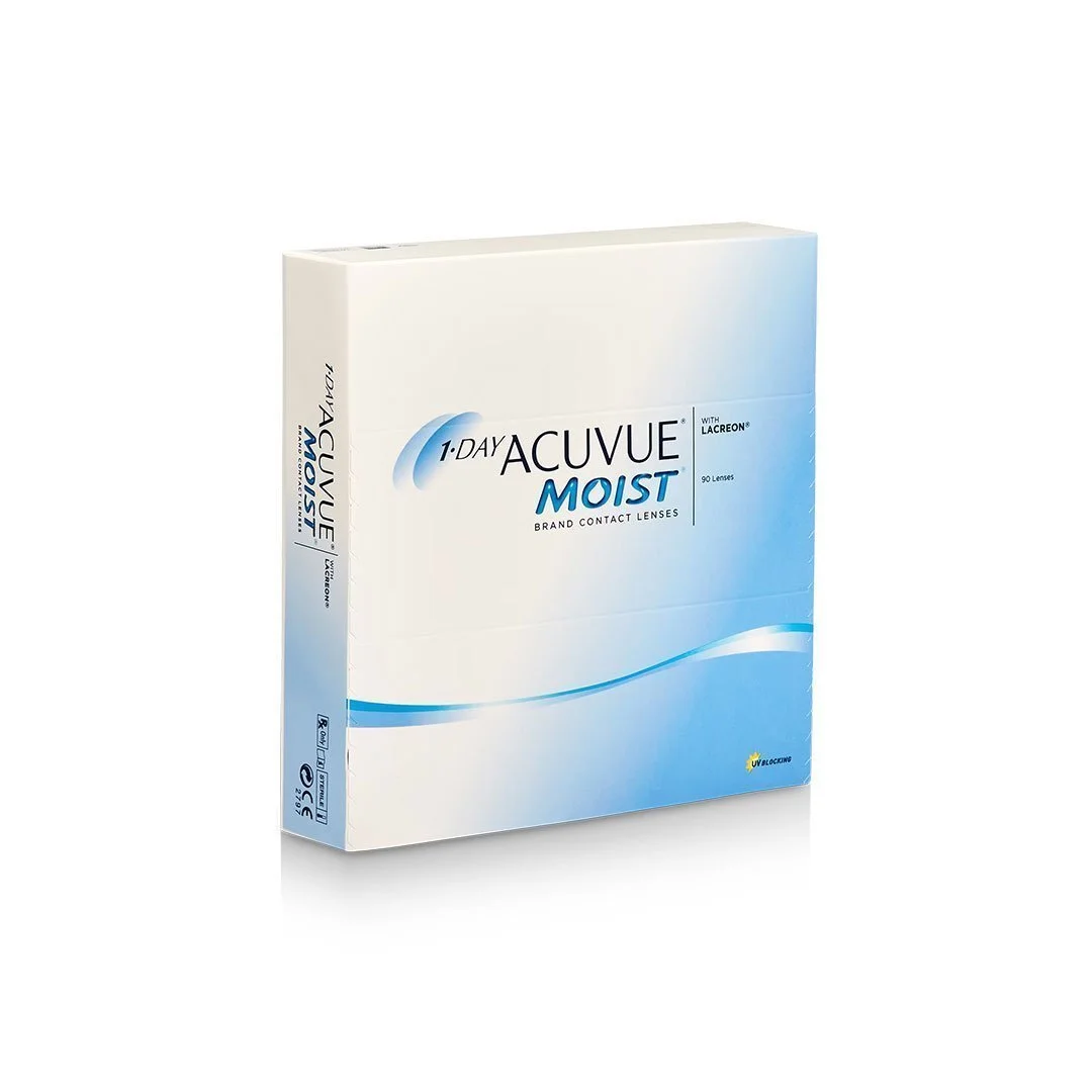 1-day-moist-pack-of-90-a.webp Acuvue 1-Day Moist Contact Lenses – 90 Pack Daily Disposable - Image 1