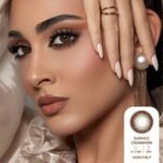 Amara Color Contact Lenses - Burned Cinamon - الصورة 2