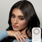 ⁦Amara Color Contact Lenses - Hazel Wood⁩ - الصورة ⁦2⁩