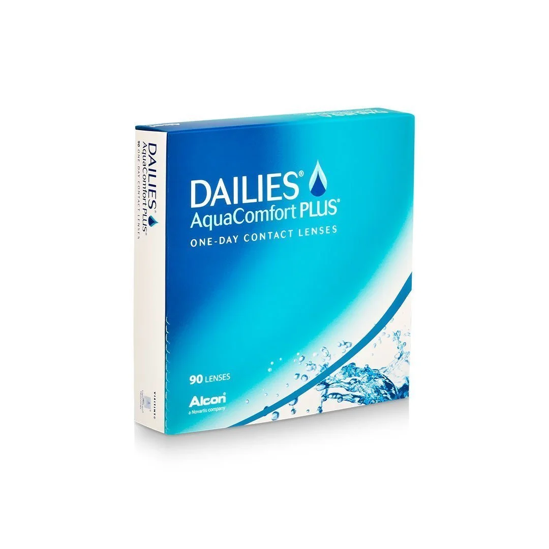 aquacomfort-plus-pack-of-90-a.webp Dailies AquaComfort Plus Contact Lenses – 90 Pack Daily Disposable - Image 1