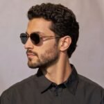 Cerruti CR80020 Geometric Metal Sunglasses - Image 3